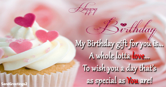 My Birthday Gift For You. Free To a Couple eCards, Greeting Cards | 123 ...