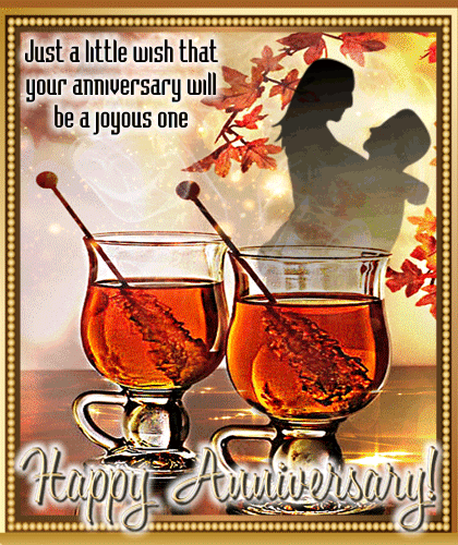A Couple’s Anniversary Card...