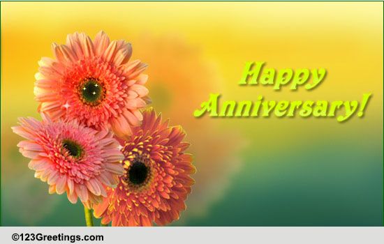 Anniversary Celebrations! Free To a Couple eCards, Greeting Cards | 123 ...