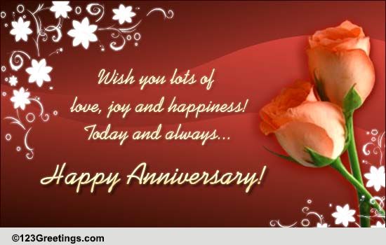 Anniversary Cards, Free Anniversary Wishes, Greeting Cards | 123 Greetings