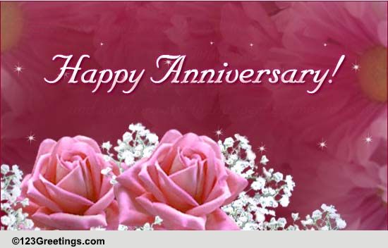 Greeting On Anniversary! Free To a Couple eCards, Greeting Cards | 123 ...