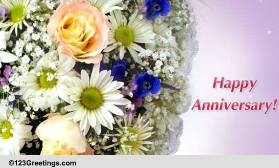 Anniversary Wishes With Love! Free To a Couple eCards, Greeting Cards ...
