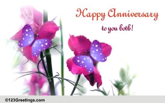 Warm Anniversary Wishes For Couples.