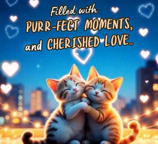Share A Purr-Fect Anniversary Wish.