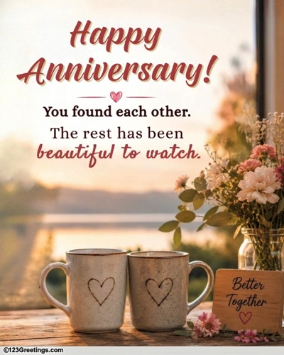 A Beautiful Anniversary Card