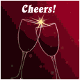 Cheers! To The Cheerful Couple.