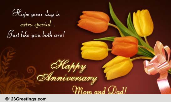 A Loving Ecard For Mom And Dad!