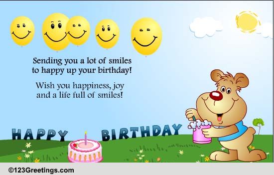 Smiles To Happy Up Your Day!