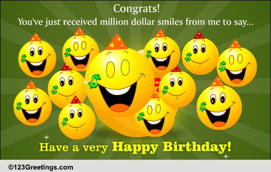 Be A Birthday Millionaire! Free For Brother & Sister eCards | 123 Greetings