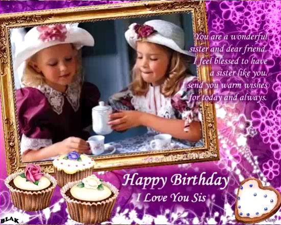 My Sister And Friend. Free For Brother & Sister eCards | 123 Greetings