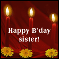 Beautiful Birthday Wishes For Sister!