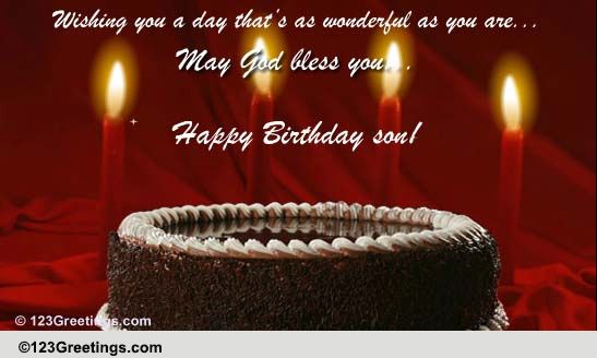 Happy Birthday Son-in-law! Free Extended Family eCards, Greeting Cards ...
