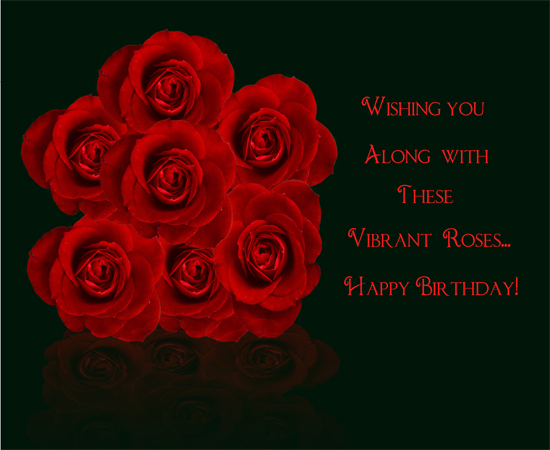 Vibrant Wishes For Your Loved Ones.