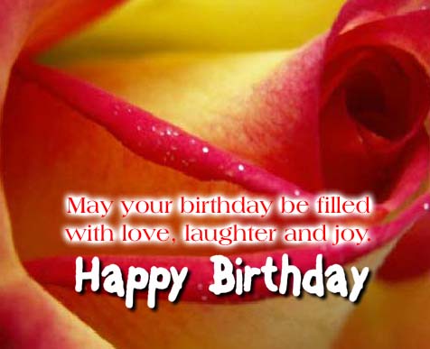 Birthday Full Of Joy... Free Flowers eCards, Greeting Cards | 123 Greetings