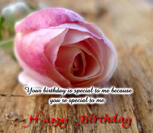 Your B’day Is Special... Free Flowers eCards, Greeting Cards | 123 ...