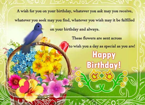 Special Floral Birthday! Free Flowers eCards, Greeting Cards | 123 ...