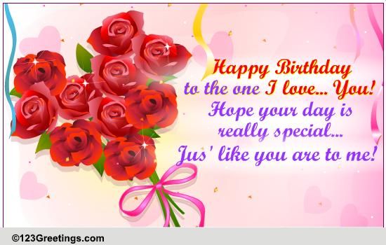 A Special Show Jus' For You! Free Birthday for Her eCards | 123 Greetings