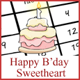 B'day Wish For Your Sweetheart!