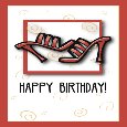 Delight Her With A Shoe Birthday Card!