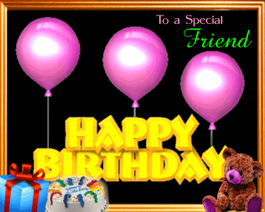 On A Special Friend’s Birthday. Free For Best Friends eCards | 123 ...