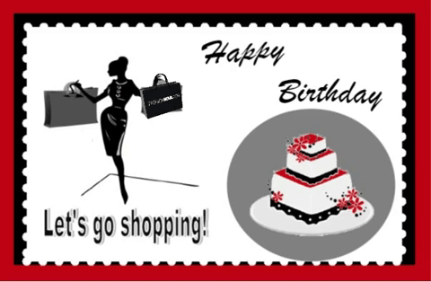 Let’s Go Shopping For Your Birthday.