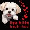 Maltese Puppy Dog Best Friend Birthday.