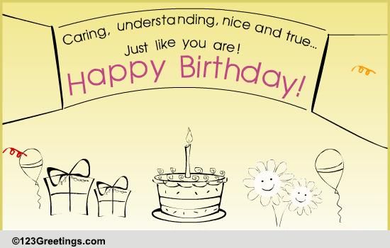 Sweet Birthday Wish For A Friend.