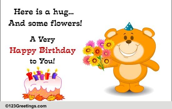 A Cute Birthday Ecard.