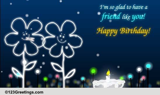 A Birthday Wish For Special Friend! Free Birthday Wishes for Friends ...