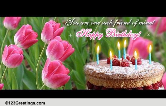 Dear Friend Happy Birthday. Free For Best Friends eCards, Greeting Cards