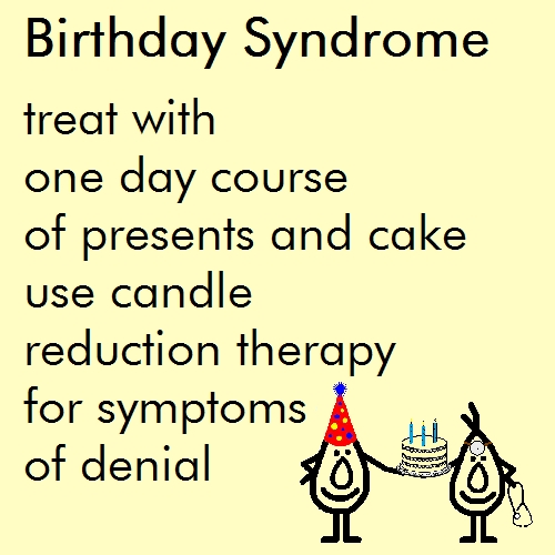 Birthday Syndrome - A Funny Poem.
