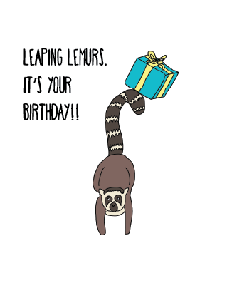 Leaping Lemurs!
