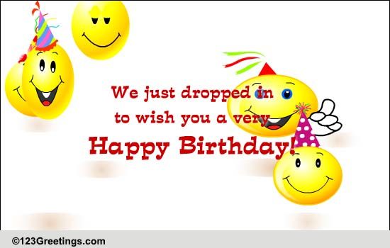 A Fun Happy Birthday Wish.