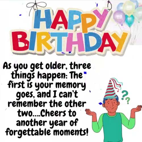 Forgettable Birthday Wish. Free Funny Birthday Wishes eCards | 123 ...
