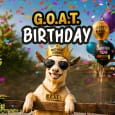 Birthday Wishes For The G O A T.
