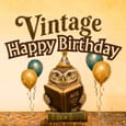 A Vintage Birthday Wish