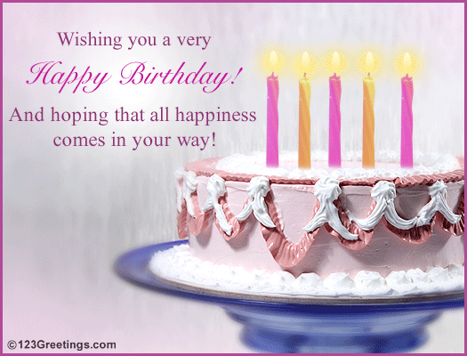 3 of day quotes the Happy eCards, Birthday Birthday Greeting A Wish! Free