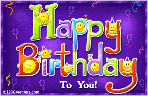 Happy Birthday To You! Free Happy Birthday eCards, Greeting Cards | 123  Greetings