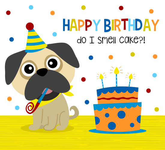 Do I Smell Birthday Cake? Free Happy Birthday eCards, Greeting Cards ...