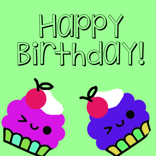 Happy Cupcakes, Happy Birthday.