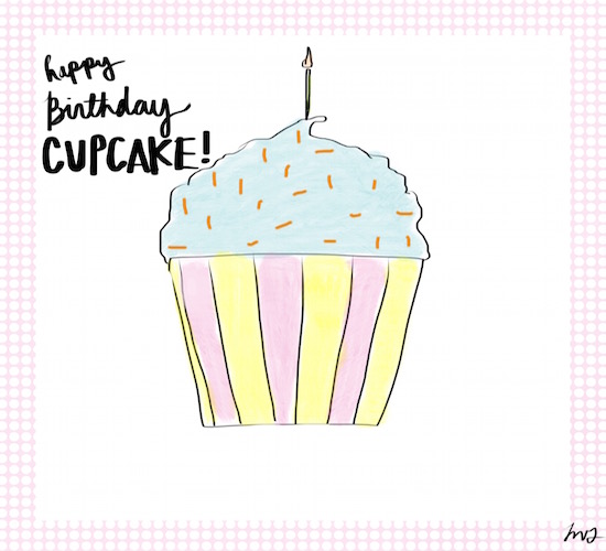 Happy Birthday Cupcake.