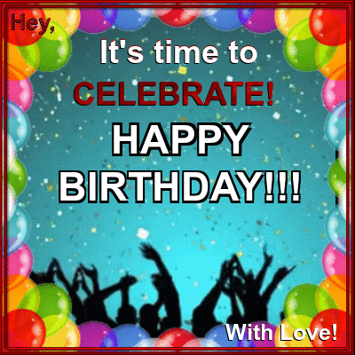 Hey, It Is Time To Celebrate... Free Happy Birthday eCards | 123 Greetings
