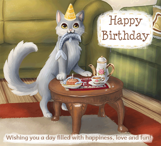 Happy Birthday, Meow!