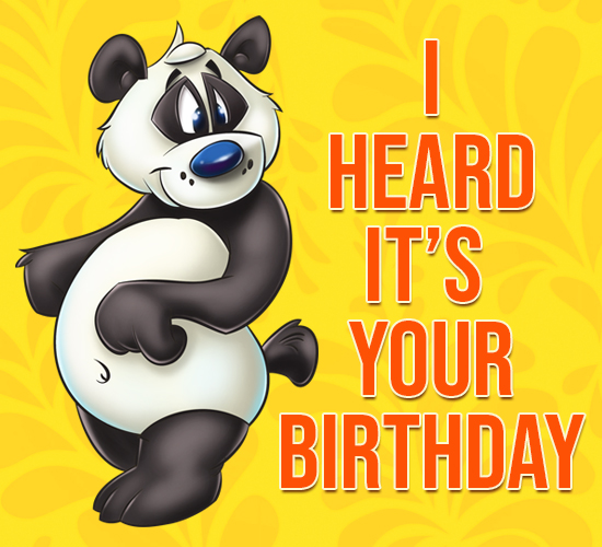 Panda Birthday Wishes.
