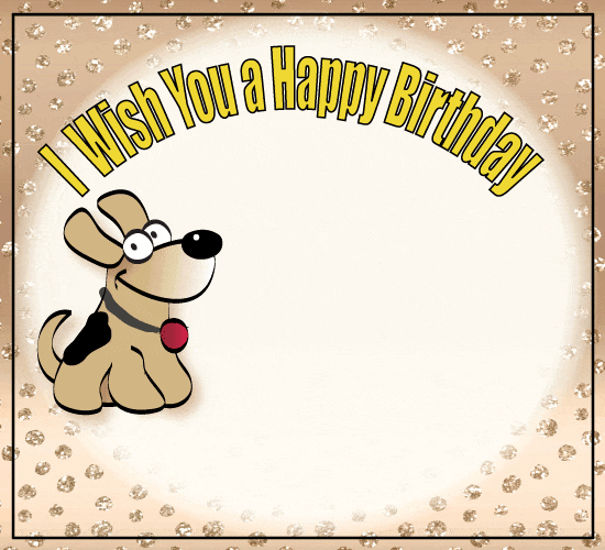 Dog Trio Birthday Wishes.