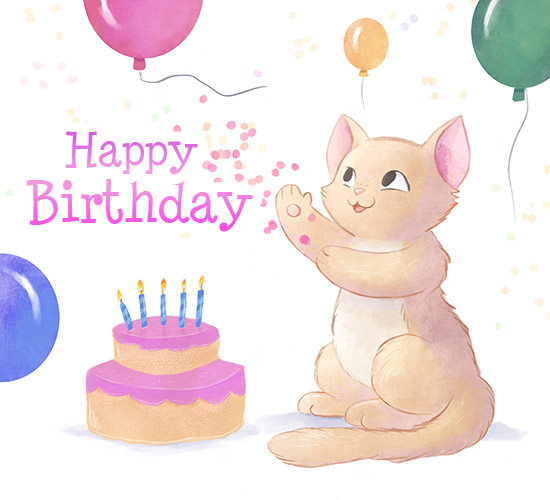 Happy Birthday Kitty Cat.