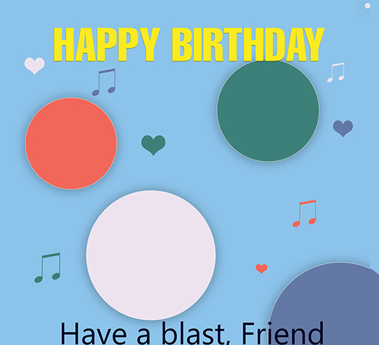 Happy Birthday, Buddy,Party Balloons