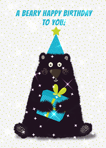 Happy Birthday To Anyone Cute Bear.