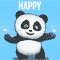 Happy Panda Dance On Your Birthday.