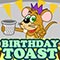 Mouse Birthday Toast.